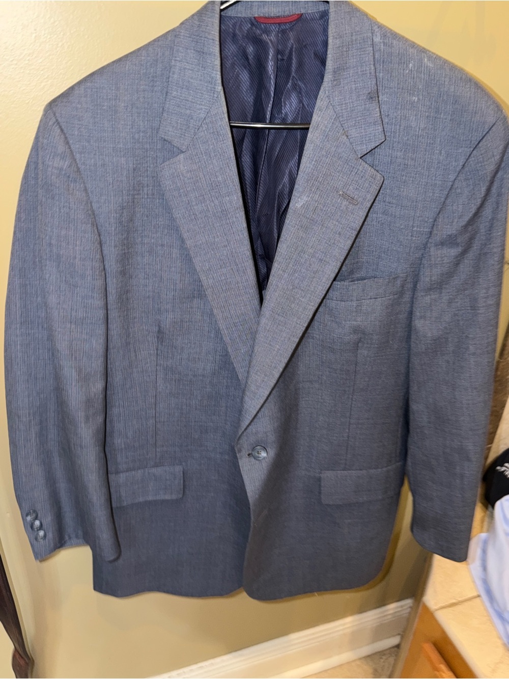 Hart Schaffner Marx Light Blue Men's Sport Coat Blazer